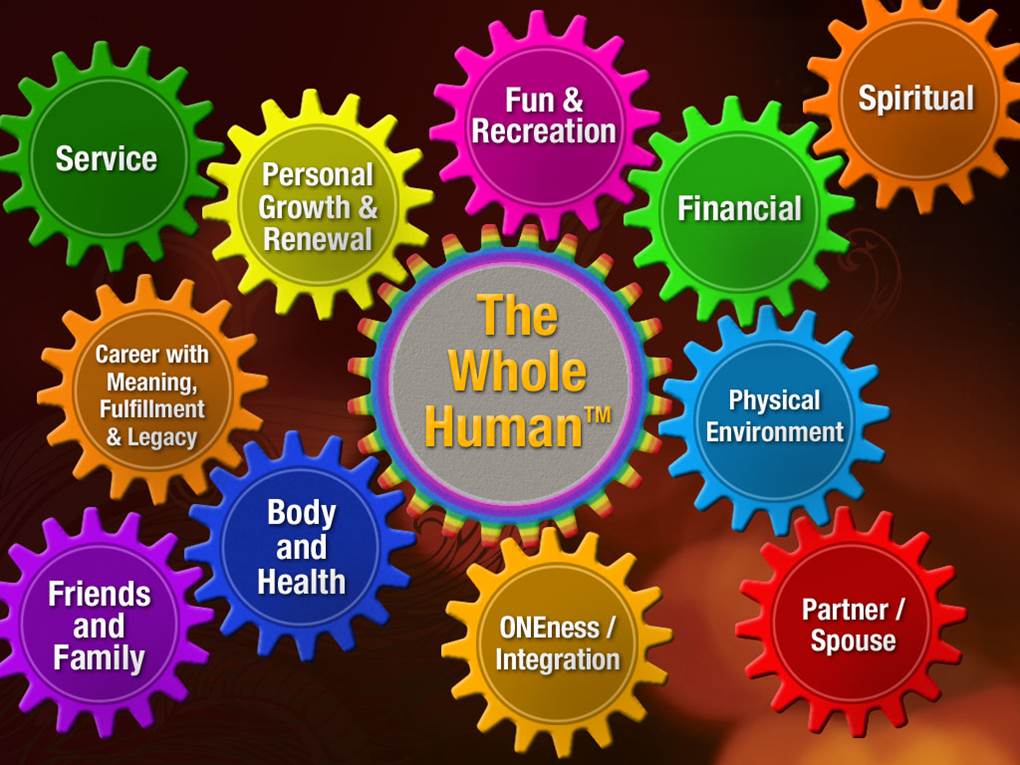 The Whole Human coaching model.