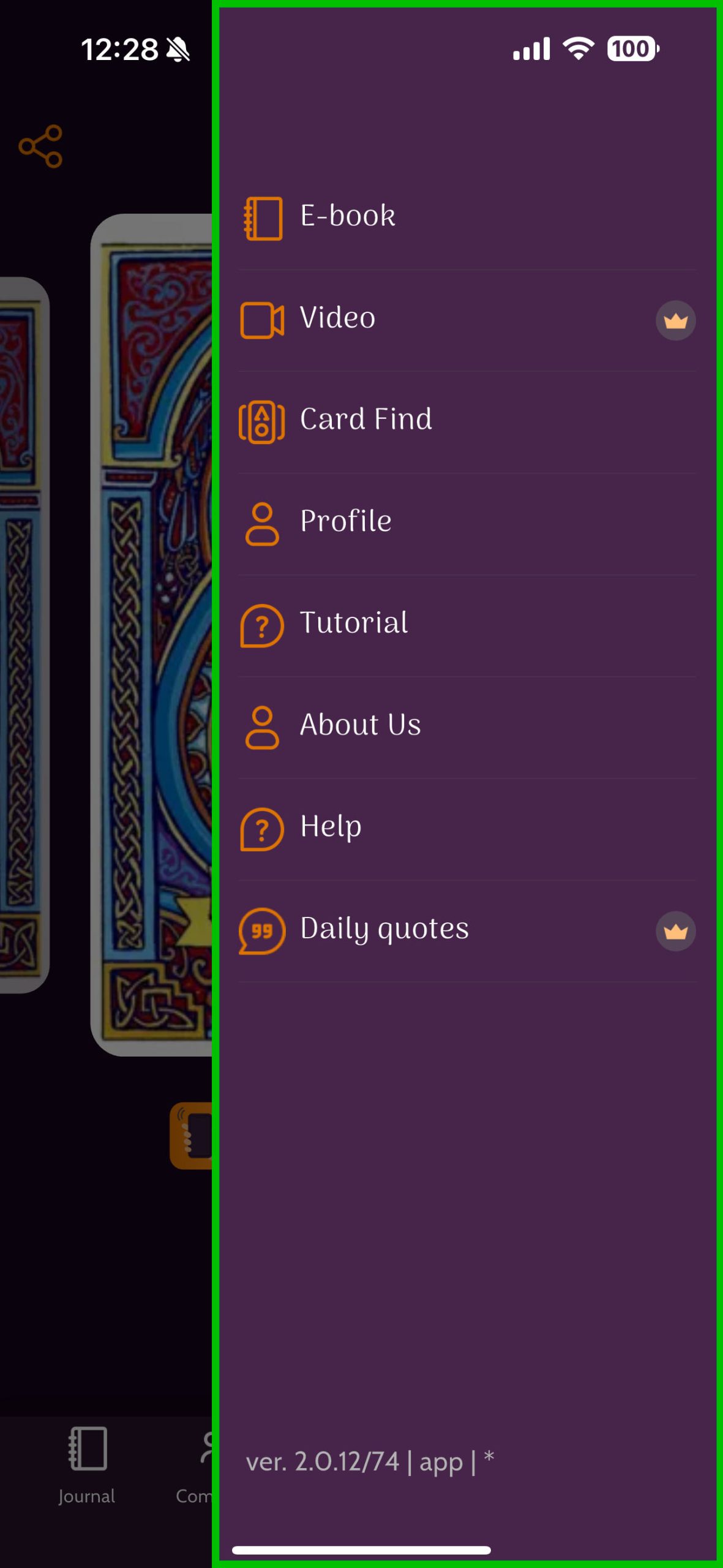 Hamburger Button circled part II