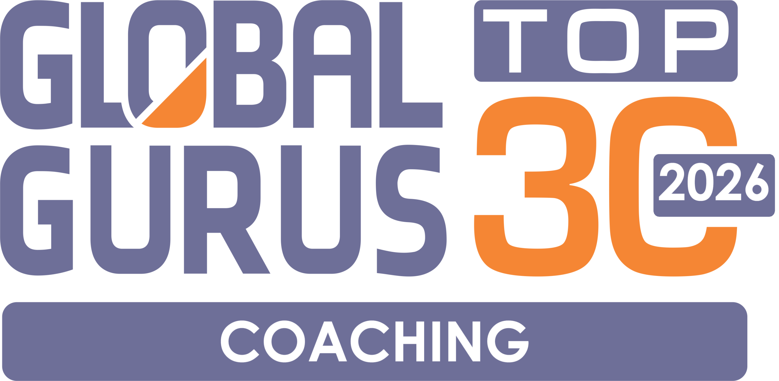 badge for Global Gurus Top 30 Coaching for 2026